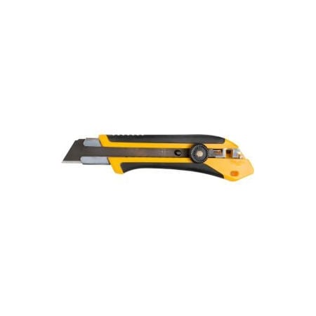 Olfa OLFA XH-1 Fiberglass Rubber Grip Ratchet-Lock Black/Yellow Utility Knife 1071858